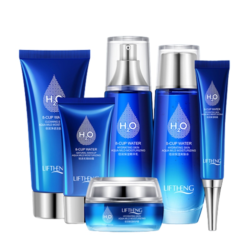 莉芙泉LFSPRING 倍润保湿护肤品六件套 补水保湿滋润嫩肤护肤套装