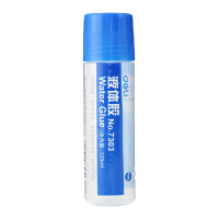 得力(deli)7303液体胶水通用学生手工胶美工胶水办公胶粘办125ml规格（一瓶装）宁选