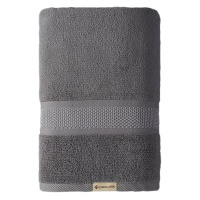 洁丽雅纯棉浴巾家用吸水加厚裹巾酒店全棉加大洗澡巾