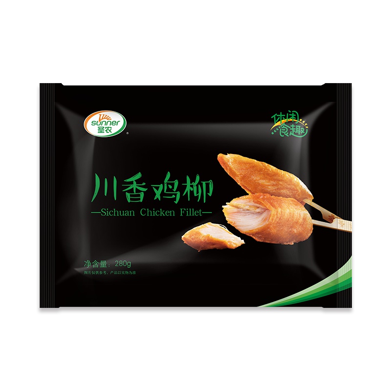 圣农川香鸡柳280g