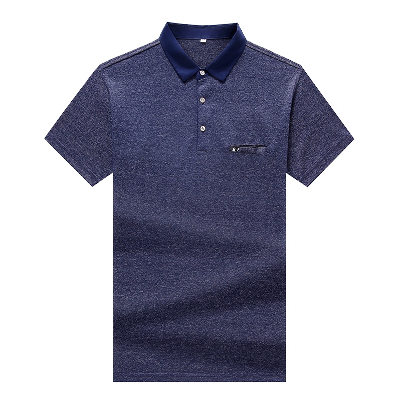 卡帝乐鳄鱼(CARTELO)男士翻领短袖T恤条纹夏季新品商务休闲短袖PoLO衫