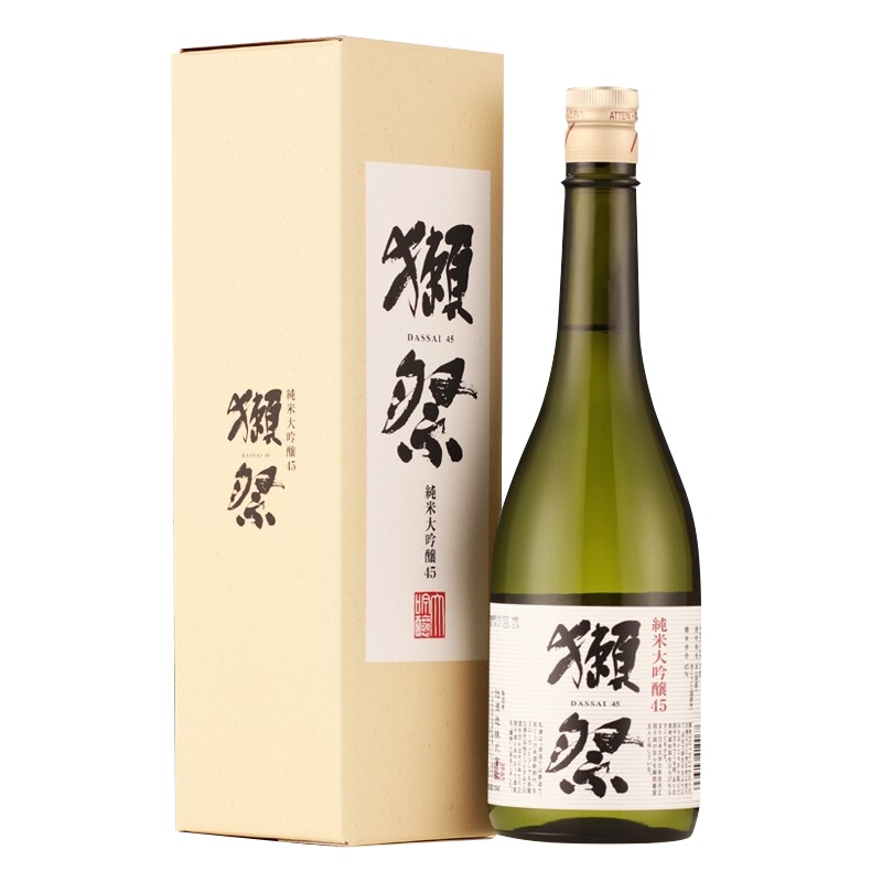 獭祭45日本原装进口清酒四割五分 纯米大吟酿清酒 720ml
