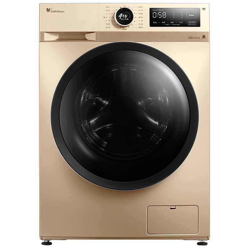 小天鹅(LittleSwan) 10公斤滚筒洗衣机全自动 健康除螨洗 智能家电 变频电机 TG100VT096WDG