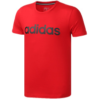 adidas阿迪达斯NEO男服运动服圆领休闲短袖T恤FP7388