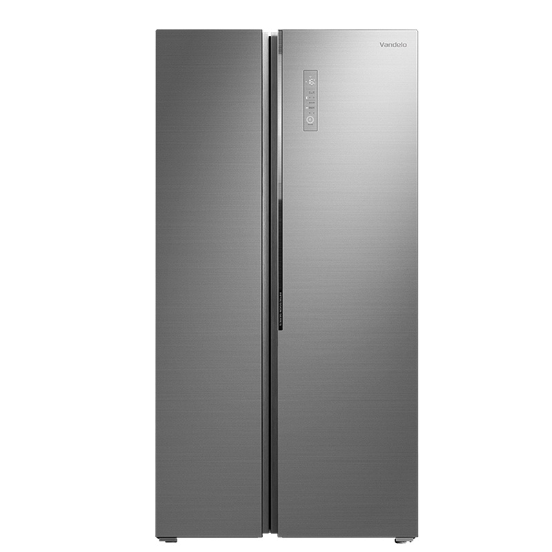 [二手][99新]美的(Midea)BCD-630WKGPZV冰川银630升 微晶一周鲜 智能操控 风冷无霜 对开门冰箱