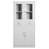 卡里鳄办公档案柜KLE—D42钢制资料档案柜办公柜带锁柜