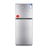 夏新(AMOI) BCD-116A156闪亮银 116L 双门冰箱静音节能家用实小型两门电冰箱