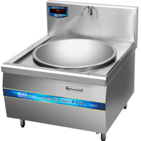 圣托(Shentop)电磁大锅灶 商用电磁炉15kW 食堂大型电炒炉 大电炉灶 单头电磁大锅灶 STC-A900