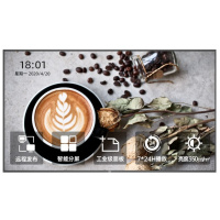 AOC 55F1 55英寸4K横屏壁挂广告机 商用大屏智慧显示屏