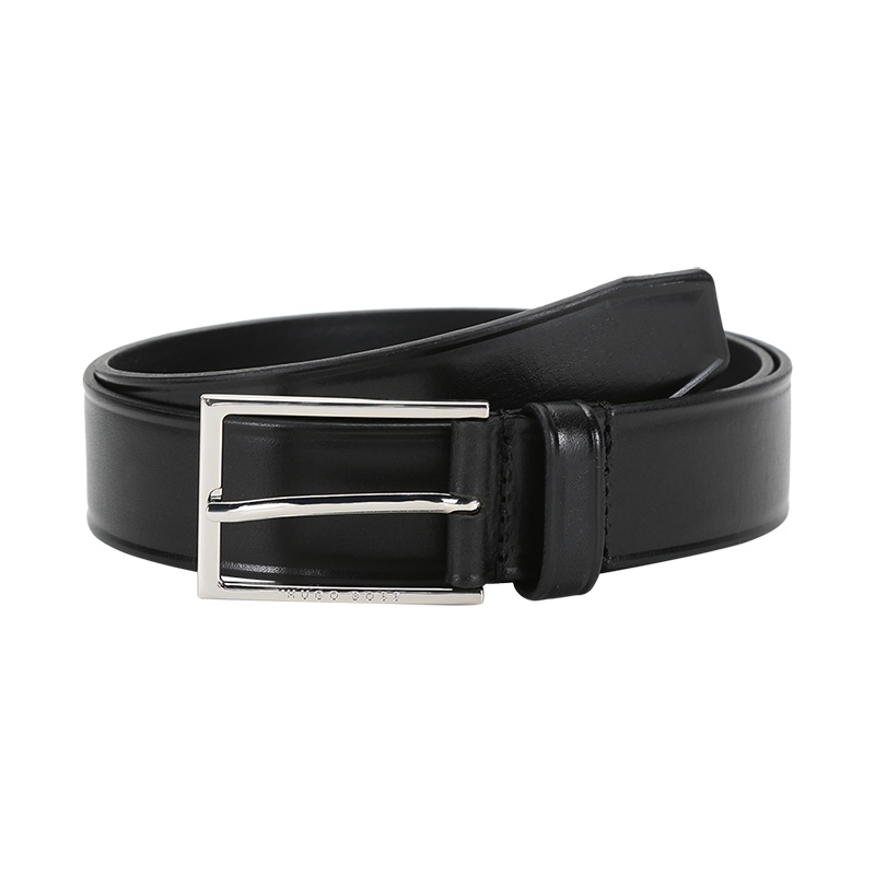 雨果博斯 HUGO BOSS 男士 皮革针扣式不可裁剪皮带腰带50455085