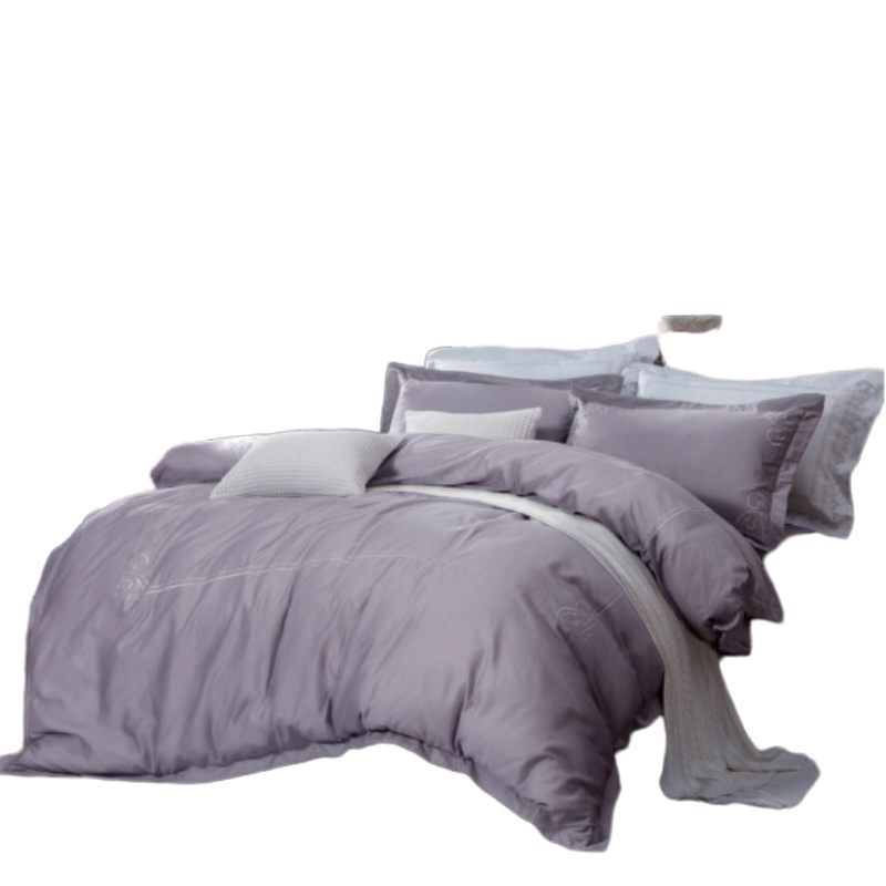 富安娜(FUANNA)家纺床单四件\静谧时光 灰色 标准