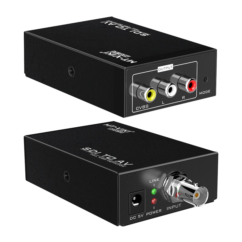 迈拓维矩MT-SDA11 广播级HD-SDI转AV转换器CVBS高清音频视频SDI转BNC