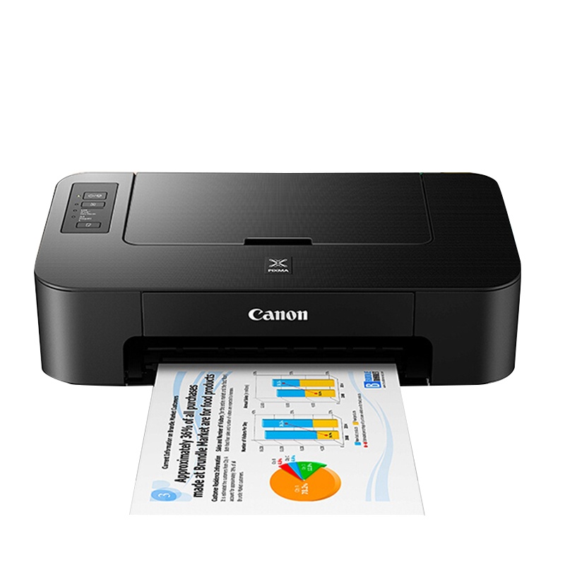 佳能(Canon)腾彩TS208彩色喷墨照片打印机家用小型办公文档文件打印