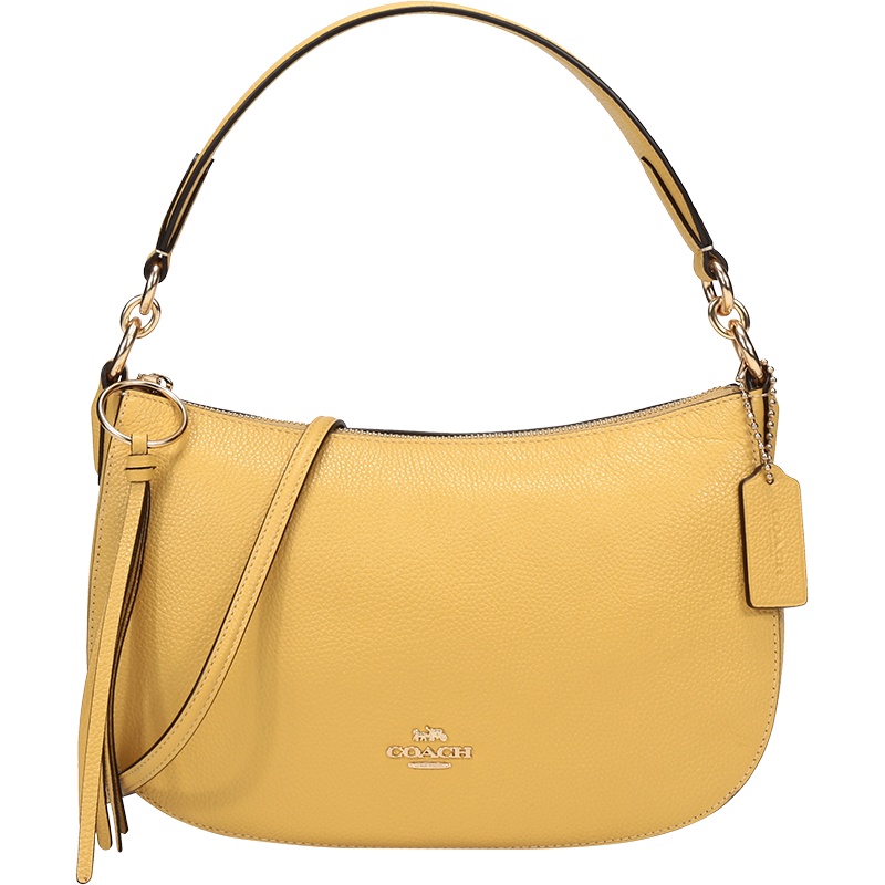 COACH 蔻驰 奢侈品 女士 专柜款皮革SUTTON手提单肩斜挎包 52548