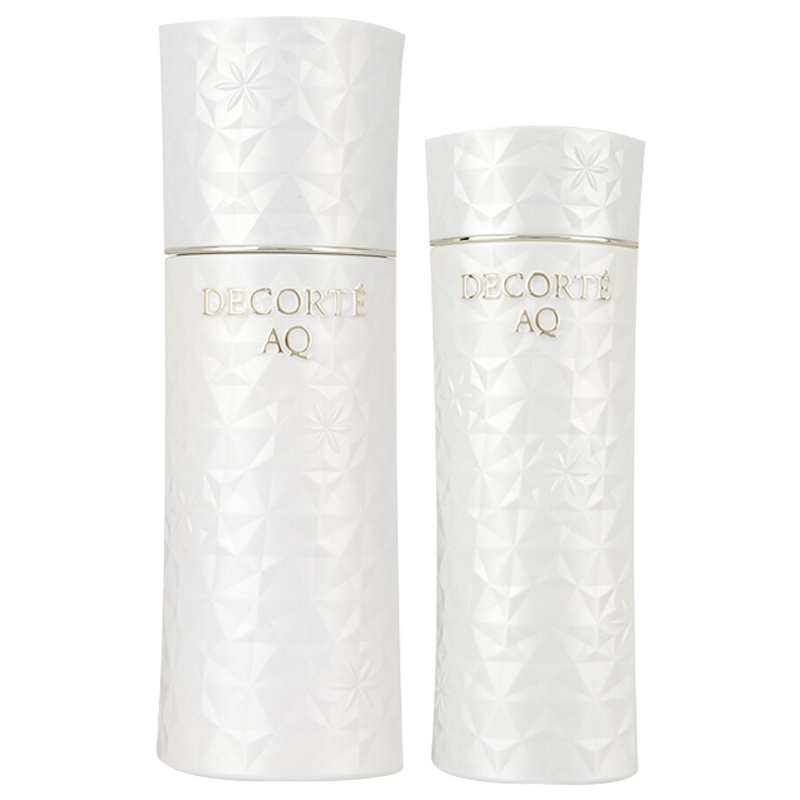 日本DECORTE黛珂白檀水乳面部护肤套装 AQ白檀升级版镁白修护乳液200ml 保湿化妆水200ml 两件套