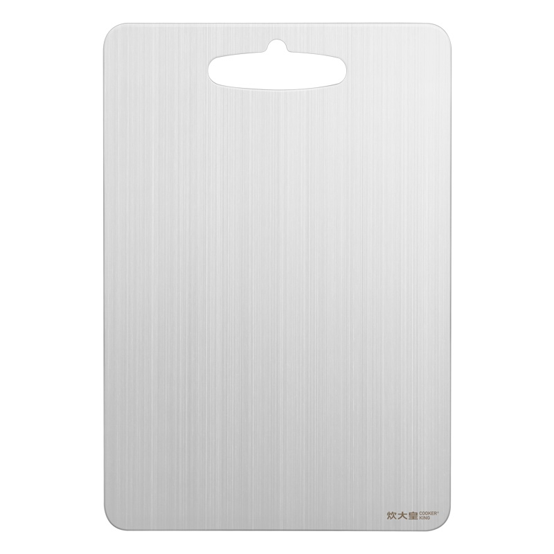 炊大皇(COOKER KING)304不锈钢砧板46cm厨房切菜板家用切水果擀面揉面板易清洗砧板CB46JG