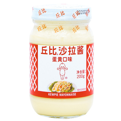 丘比沙拉酱原味200克 调味品 拌沙拉 西餐必备,糕点烘焙必备,健康营养,方便食用