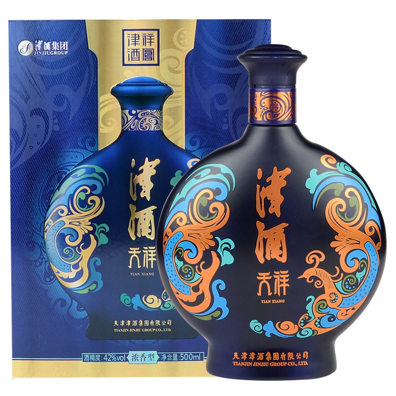 津酒42°天祥500mL 北派绵雅浓香型白酒