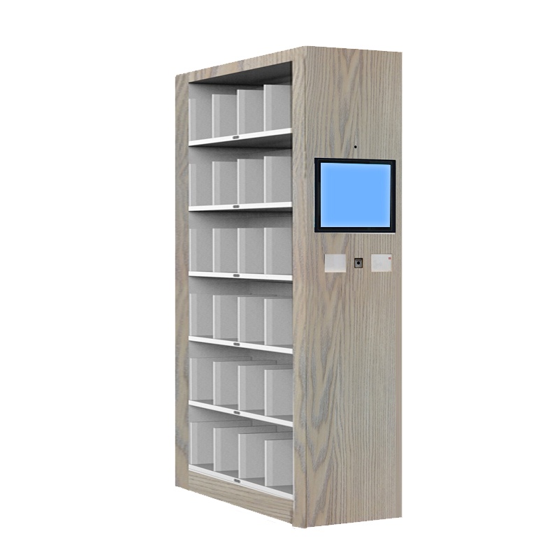 欧宝美智能书架钢制学校图书馆书店书籍室阅览室双面书架资料架