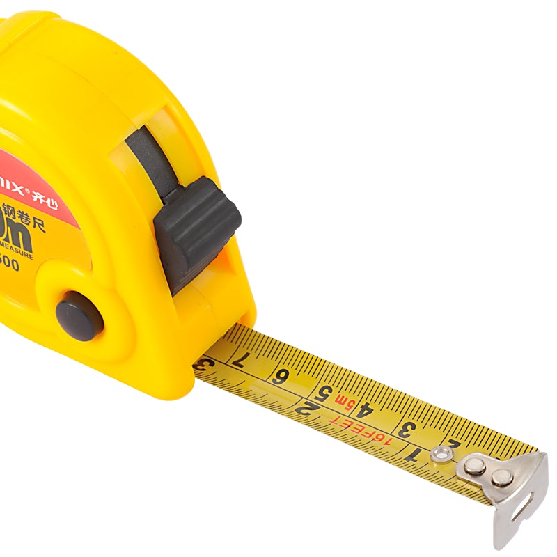 齐心(COMIX) L1500 钢卷尺双面刻度尺子测量工具 办公文具 5米
