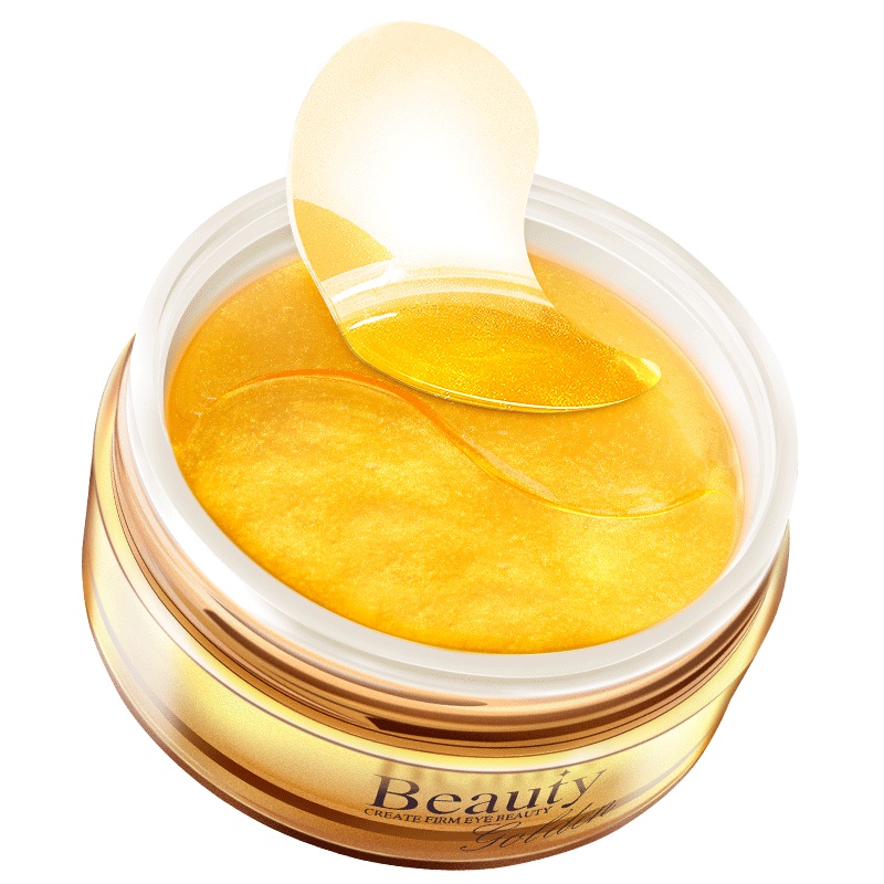 60片黄金贵妇眼膜贴去淡黑眼圈眼袋细纹消紧致抗皱眼贴膜补水保湿新品