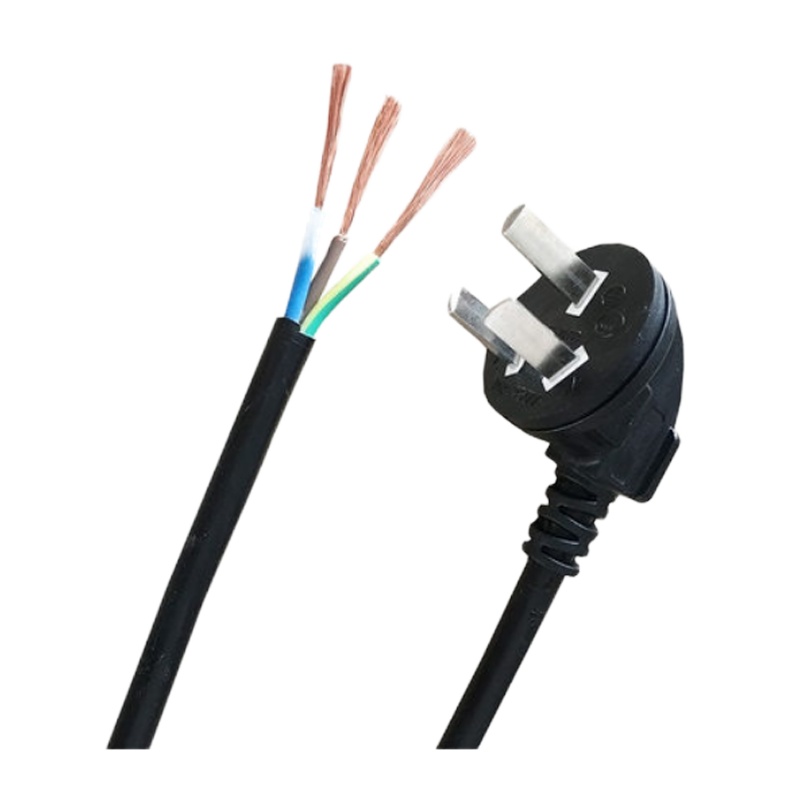 三孔带插头电源线 10A 3*2.5平方毫米 长度2m