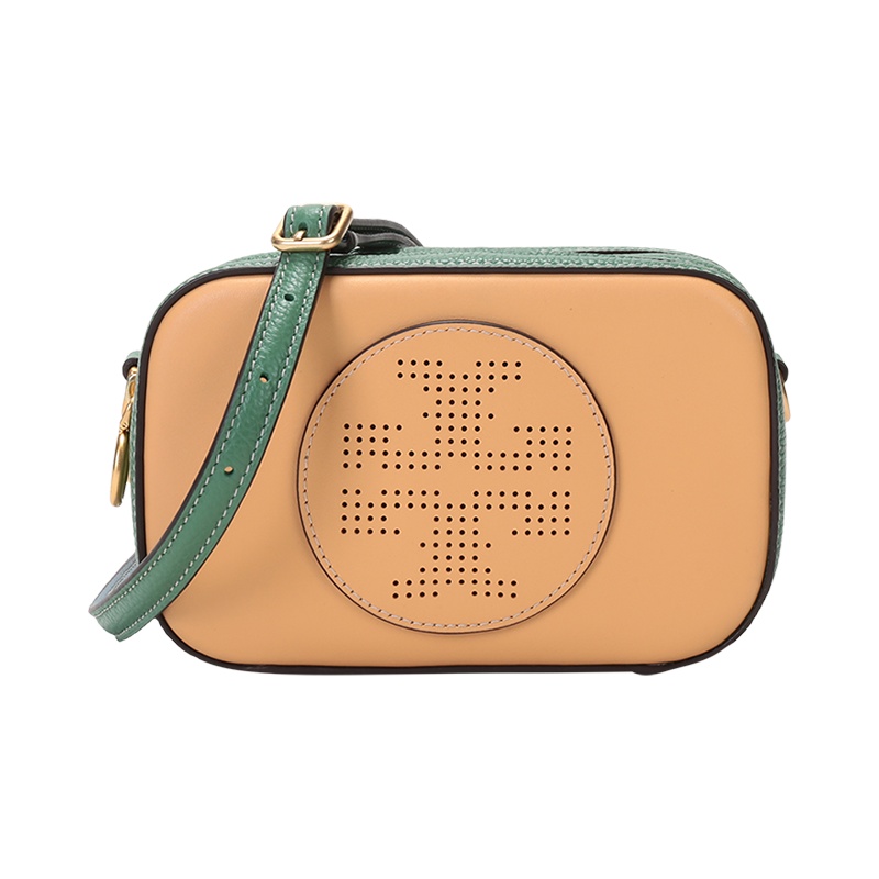 托里·伯奇 TORY BURCH TB女包 PERRY系列 荔枝纹皮革单肩斜挎包相机包迷你款80785