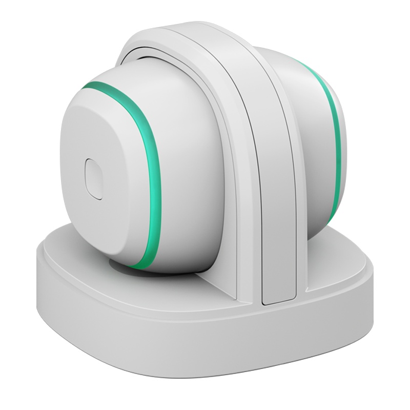 Jeeback脊安适智能艾灸盒家用全身艾灸肚脐贴便携艾灸盒无烟颈椎睡眠艾草艾绒 白色