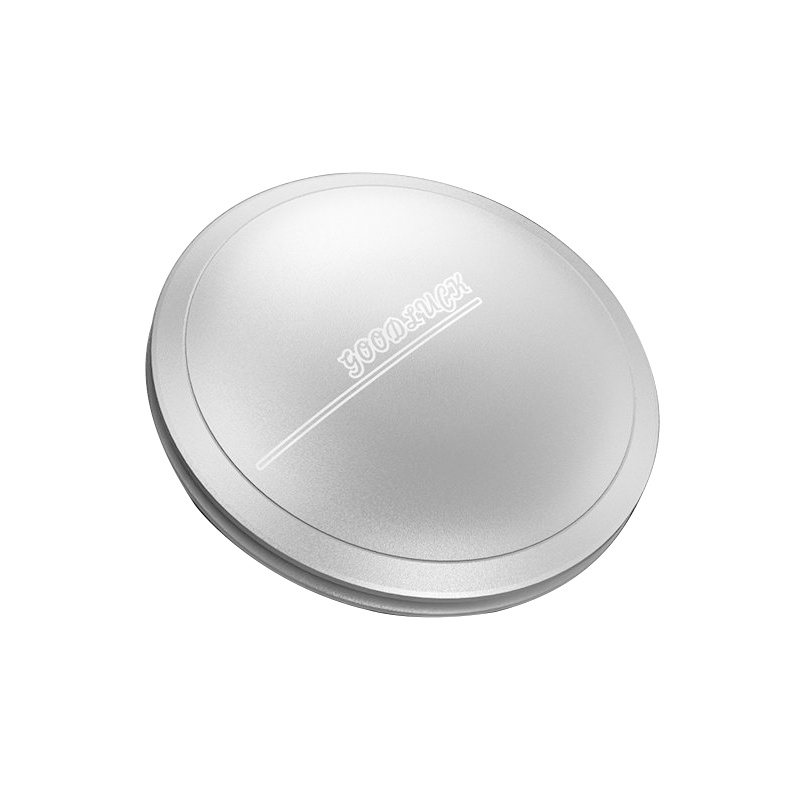 新款车载香水座汽车香薰车内固体香膏持久淡香车用饰品装饰香片摆件男(气质银+送柠檬香薰膏)