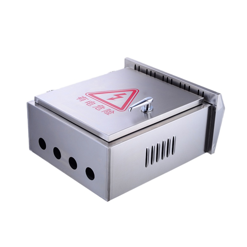 军根户外不锈钢配电箱201防水雨弱电明装动力布线控制落地柜抱箍 定做(201材质)