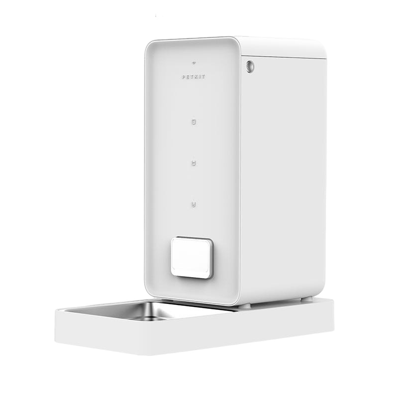 小佩智能喂食器(白色)不锈钢