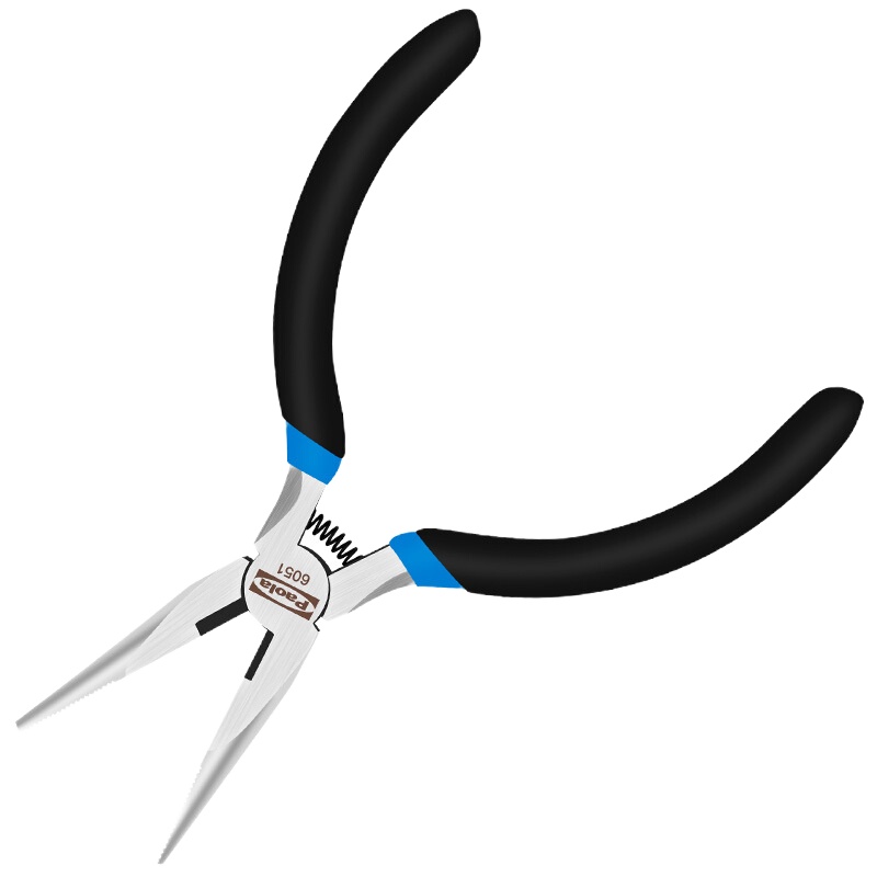 保拉 高碳钢精工锻造尖嘴钳 5英寸