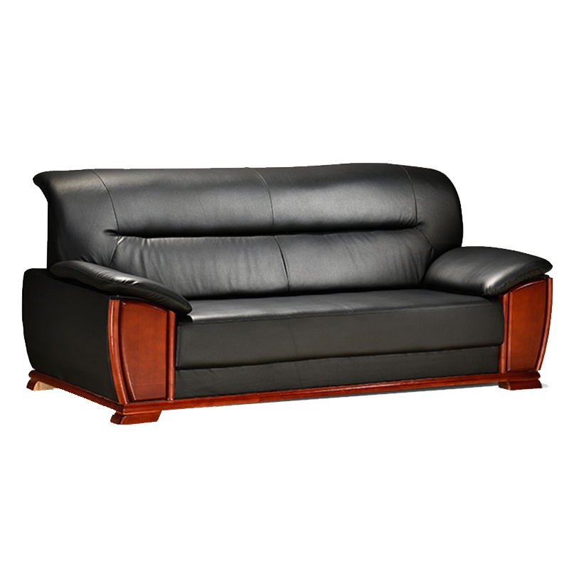 富和美(BNF)皮艺沙发办公沙发接待会客办公室家具办公沙发31三人位沙发