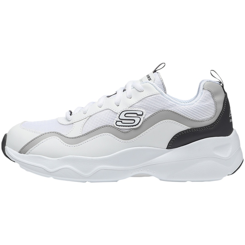 【自营】Skechers斯凯奇男鞋休闲鞋Dlites厚底时尚熊猫鞋运动鞋999859