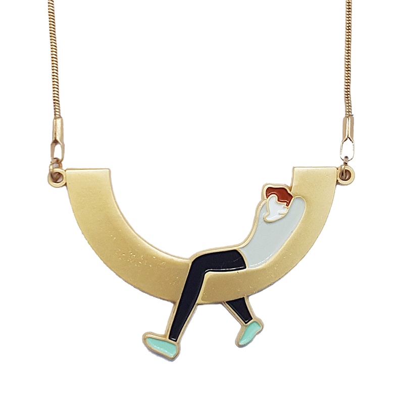 MATTER MATTERS 悠闲项链 黑白