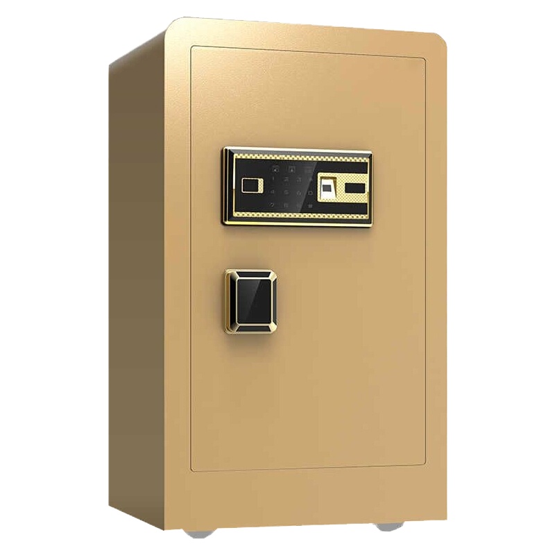 尔迈保险柜80CM高单门全钢防盗指纹密码保管箱家用办公保险箱