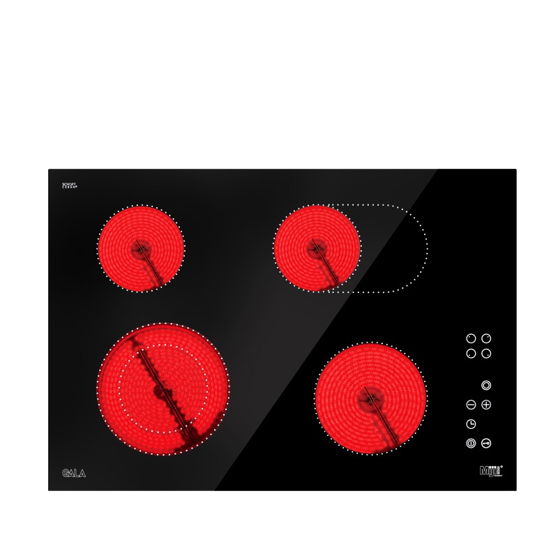 德国米技/miji Gala QTE 6500 II 四灶电陶炉家装嵌入式米技炉