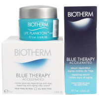 碧欧泉(BIOTHERM)蓝源紧致3件套（护肤精华眼霜5ml+蓝源面霜15ml+蓝源精华露7ml）