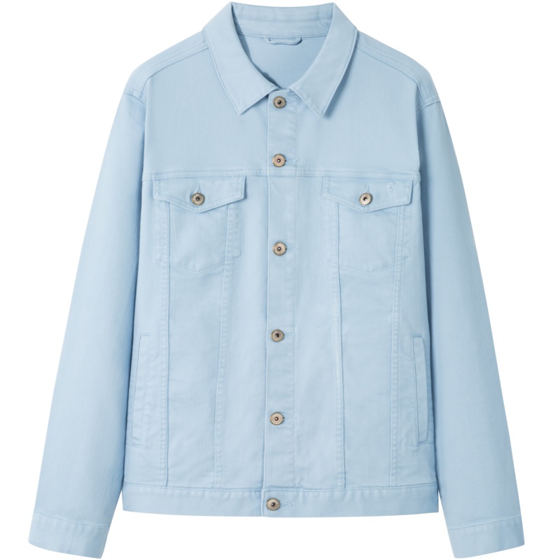 【满198减100预估价：98】森马牛仔外套男夹克2021春季新款休闲男生牛仔衣韩版潮流百搭春装