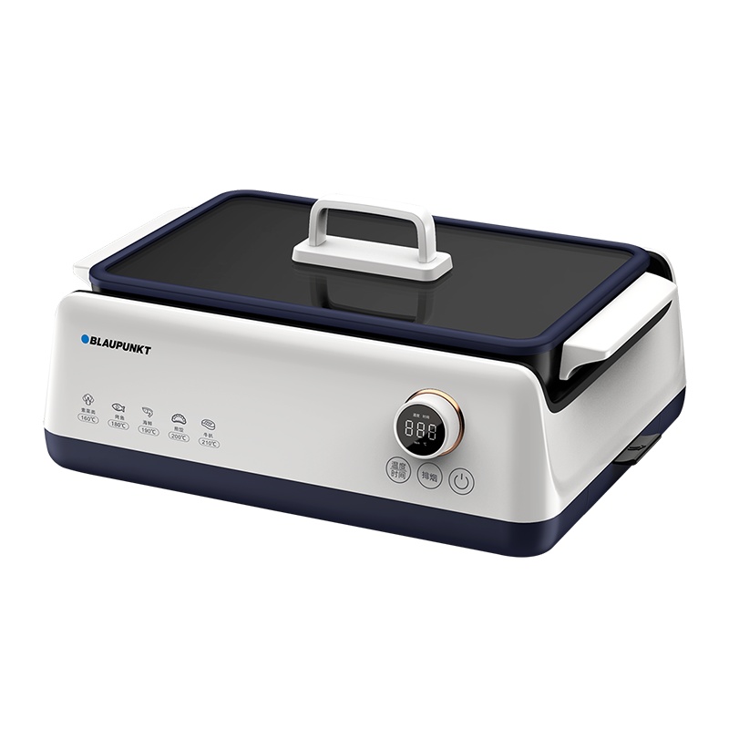 德国蓝宝无烟烧烤炉电烤盘家用小型不粘室内多功能烤锅肉串煎烤机烤肉锅烧烤神器电烤炉