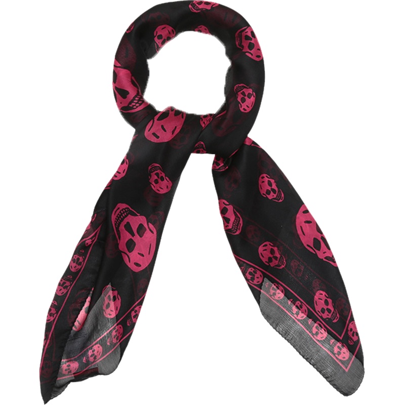 Alexander Mcqueen 亚历山大·麦昆 女士桑蚕丝围巾 557717 3052Q