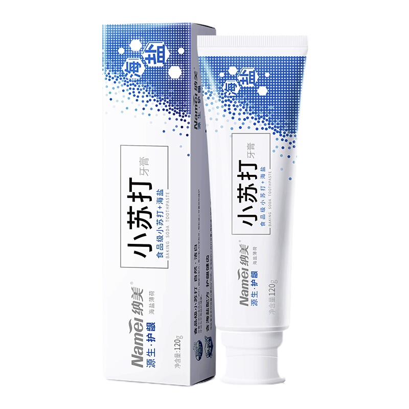 纳美 小苏打牙膏 120g/盒