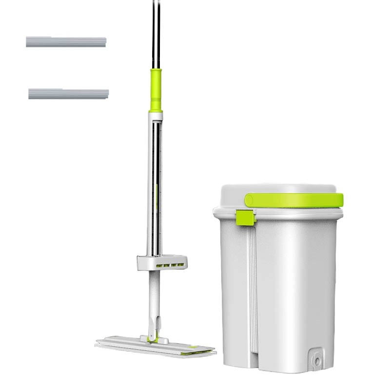 美添乐 顶刮刮平板拖 2块拖布