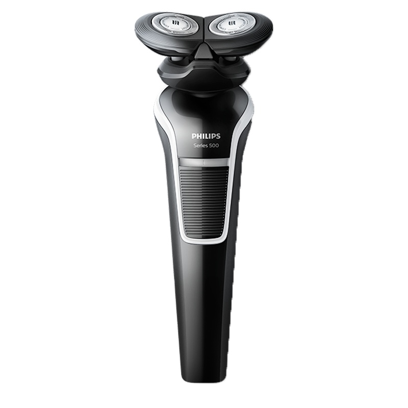 飞利浦(Philips) 电动剃须刀 S526/02 双刀头干湿两用全身水洗 充电旋转式刮胡刀 4D贴面 双刀头浮动设计