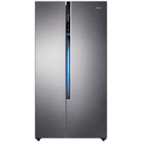 海尔(Haier)527升双变频风冷无霜对开门冰箱精控多路送风90°自动悬停门纤薄机身BCD-527WDPC