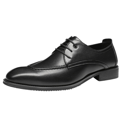 老爷车wecker 皮鞋男商务正装鞋软面皮系带青春潮流男鞋wk6p85217