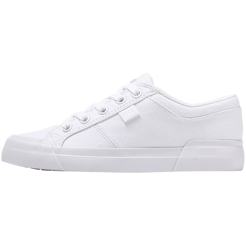 【自营】DC女鞋休闲鞋秋季时尚运动休闲滑板帆布鞋ADJS300186-WHT ADJS300186-WHT白色