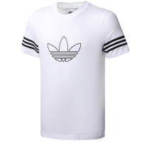 阿迪达斯三叶草男装运动服易烊千玺同款短袖T恤FM3894