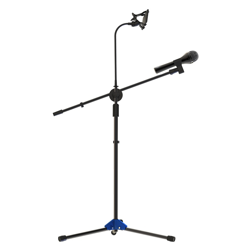 架力士GMP-601 600麦克风支架折叠三脚架话筒架落地式金属架麦架 乐器配件