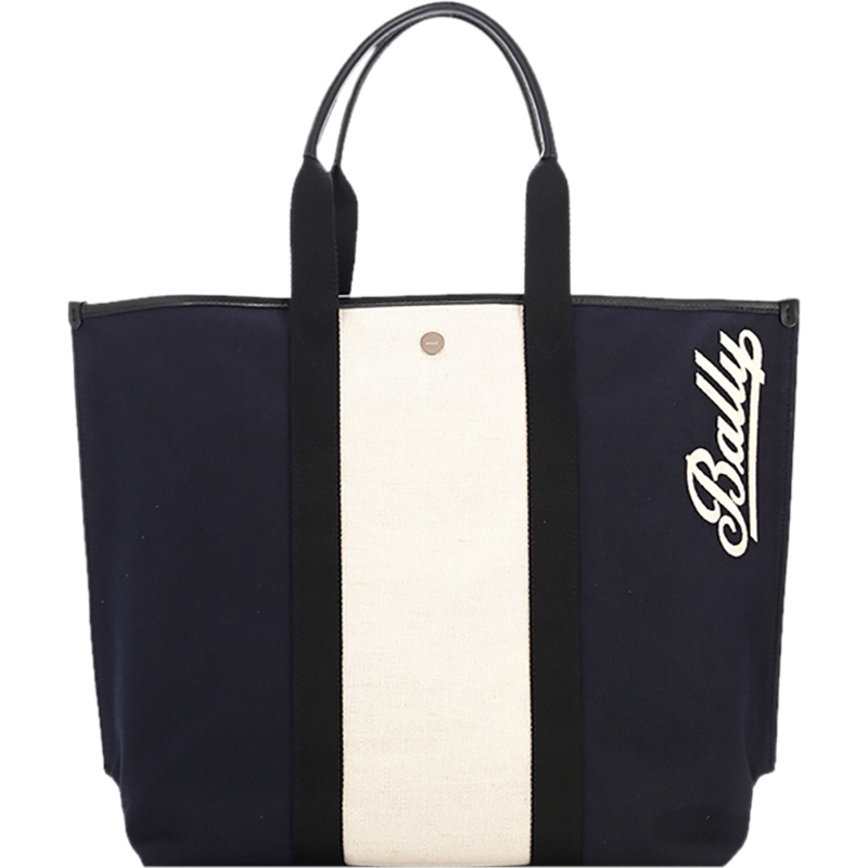 BALLY 巴利 女款织物手提包托特包 CANVAS TOTE MD